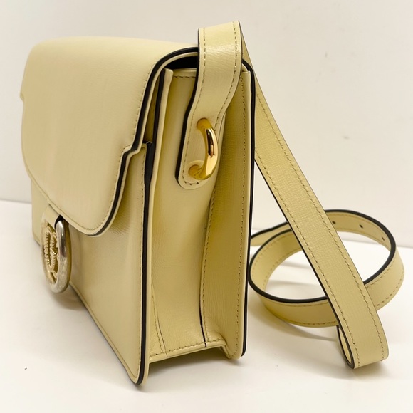 Gucci New GG Azalea Ring Logo Butter Yellow Leather Shoulder Timeless Purse Bag - Picture 12 of 15